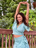 Silkylicious Wrap Top
