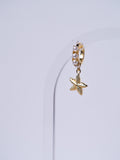 The best pair ever - Dainty Pearl and Star Fish combo Huggie