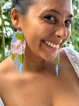 Happy Hibiscus earrings