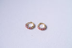 Opal Hoop Huggies