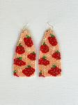 Sweet Berry Beaded Drop earrings