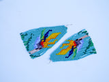 Hawaiian Bird’s of Paradise bloom earrings