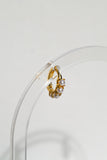 Tiny Pearl Hoop Huggies