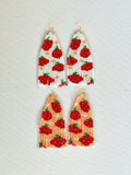 Sweet Berry Beaded Drop earrings