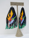 Hawaiian Bird’s of Paradise bloom earrings