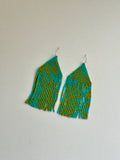 Tropical fern earrings (pre-order only)