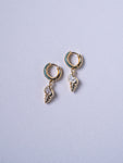 Island Whispers Huggie Earrings
