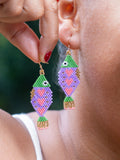Let’s keep swimming earrings