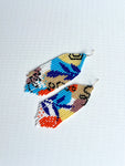 Tropical Groove beaded earrings