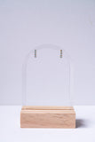 Opal Hoop Huggies