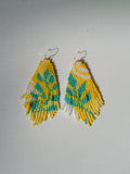 Heliconia Love Beaded Earrings