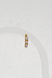 Tiny Pearl Hoop Huggies