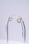 Opal Hoop Huggies