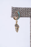 Island Whispers Huggie Earrings