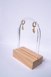 The best pair ever - Dainty Pearl and Star Fish combo Huggie