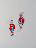 Let’s keep swimming earrings