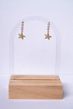 The best pair ever - Dainty Pearl and Star Fish combo Huggie