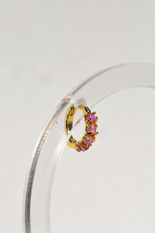 Opal Hoop Huggies