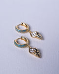 Island Whispers Huggie Earrings