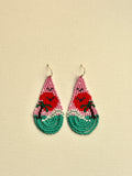 Ocean drop earrings