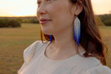 Angel light earrings