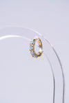 Opal Hoop Huggies
