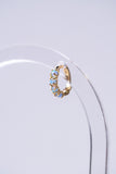 Opal Hoop Huggies