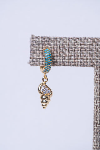 Island Whispers Huggie Earrings