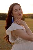Angel light earrings