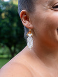 Angel earrings