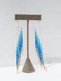 Celestial wing earrings