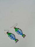 Let’s keep swimming earrings