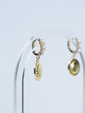 Sophia Huggie Earrings