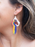 Pink Pony Club - Pride beaded earrings