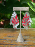 Heliconia Love Beaded Earrings