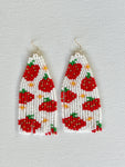 Sweet Berry Beaded Drop earrings