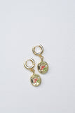 Twilight Bloom Huggie Earrings
