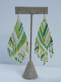 Neon Palm Earrings