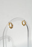 Tiny Pearl Hoop Huggies