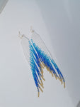 Celestial wing earrings