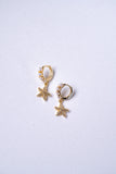The best pair ever - Dainty Pearl and Star Fish combo Huggie