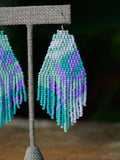 Heliconia Love Beaded Earrings