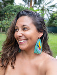 Hawaiian Bird’s of Paradise bloom earrings