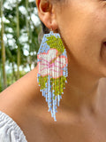 Happy Hibiscus earrings