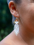 Angel earrings