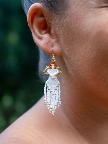 Angel earrings