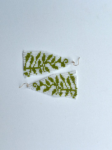 Fairytale fern earrings