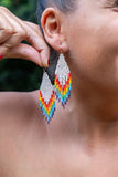 Mini Macaw Wing Earrings