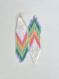 Macaw wing Earrings