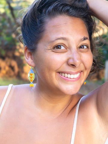 Let’s keep swimming earrings